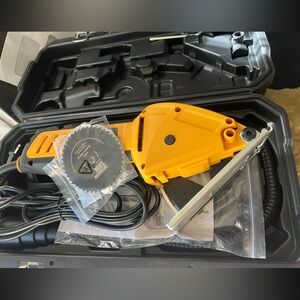Yellow Electric Saw with Accessories
Retorazer.Sam New!